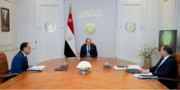 الرئيس السيسي خلال اللقاء