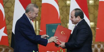 السيسي وأردوعان رئيسا مصر وتركيا