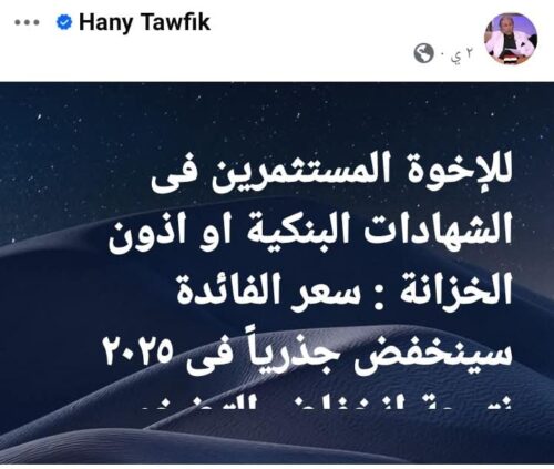 الخبير الاقتصادي هاني توفيق