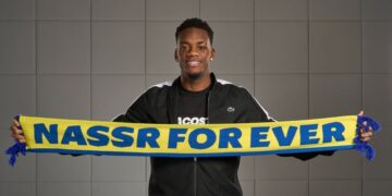 الكولومبي جون دوران لاعب نادي النصر السعودي المنضم من "أستون فيلا" الإنجليزي