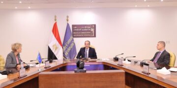 اجتماع وزير الاتصالات مع الاتحاد الاوروبي