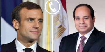 الرئيس السيسي وماكرون يناقشان تعزيز التعاون الثنائي والتطورات في غزة