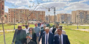 مي عبد الحميد تستقبل وفود ١٠ بنوك مركزية لزيارة وحدات المبادرة الرئاسية "سكن لكل المصريين"
