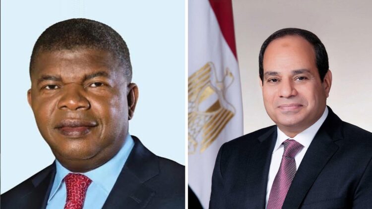 الرئيس السيسي يستقبل رئيس أنجولا ويشهدان توقيع اتفاقيات في الاتصالات والإسكان