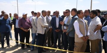 وزير الإسكان يتفقد مشروع تنفيذ الخط الإضافي (2200مم) من مأخذ المعادى إلى محطة تنقية القاهرة الجديدة