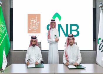 وقع البنك الأهلي السعودي اتفاقية تمويل مع شركة أريب كابيتال  بقيمة 5.8 مليار ريال