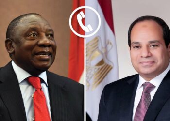 الرئيس السيسي يبحث مع رئيس جنوب إفريقيا دعم الأمن والتنمية في القارة السمراء