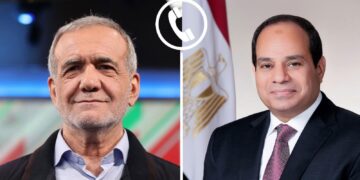 الرئيس السيسي يتلقى اتصالًا من الرئيس الإيراني لتهنئته بعيد الأضحى