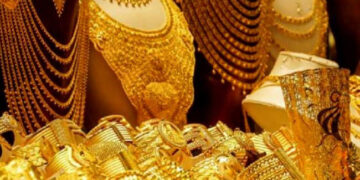 ارتفاع الذهب بقيمة 10 جنيهات وعيار 21 يسجل 4565 جنيهًا